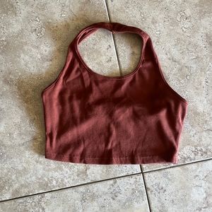 Halter crop tank